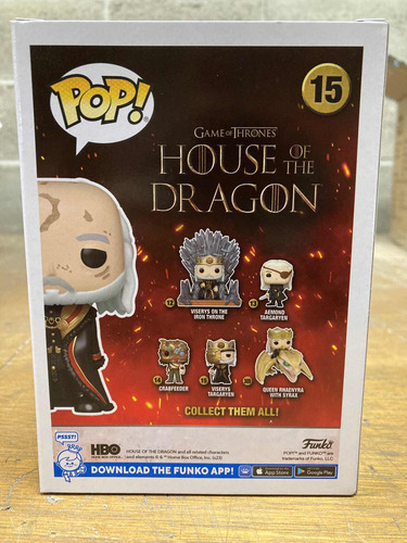 Viserys Targaryen Chase 15 House Of The Dragon Funko Pop Tv