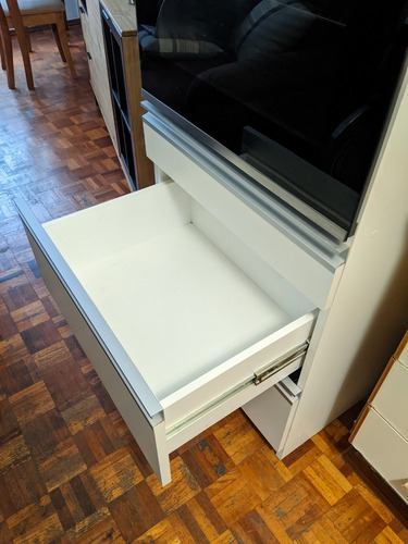 Imagen 4 de 4 de Mueble Para Horno De Empotrar Y Microondas