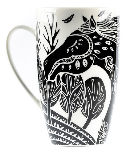 Greenline Goods Decor Horse - Taza Bohemia (16 Onzas)  Taza