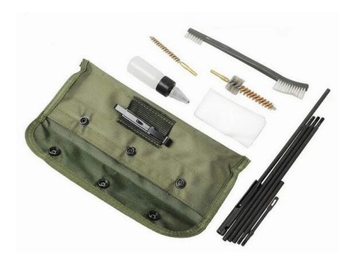 Kit De Limpieza De Pistola De Rifle 10 Piezas