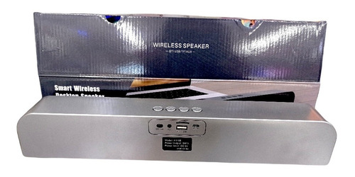 Imagen 3 de 5 de Barra De Sonido Inalámbrica Multiuso Usb Aux Memoria