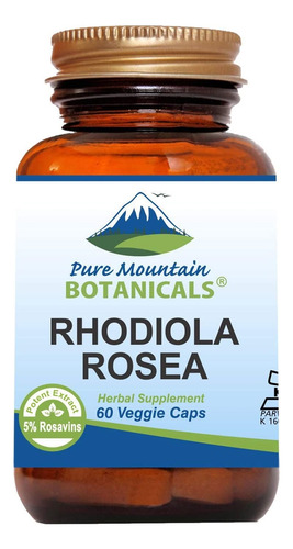 Suplemento Rhodiola Rosea 60 Cápsu - Unidad a $3632