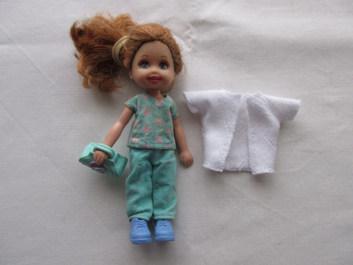 Muñeca Kelly Doctora De Barbie, 2006! Original Mattel!, Impe