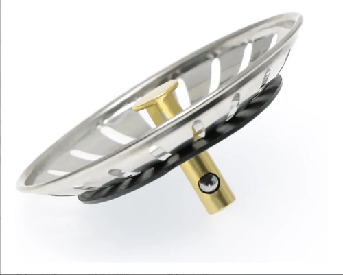Tapon Metalico Colador Lavaplatos Fregadero Cocina Filtro