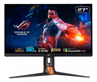 Monitor 27'' Gaming Asus Rog Switf Pg27aqn Ips Qhd 360hz