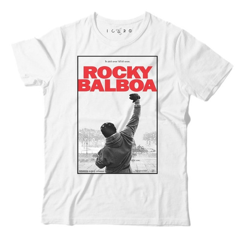 Remera Rocky Balboa 100% Algodón Icaro