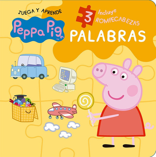 Libro Rompecabezas Para Aprender Peppa Pig: Palabras