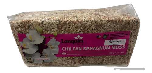 Musgo Esfagno Chileno 150 Gr Equivale A 12 Litros Hidratado