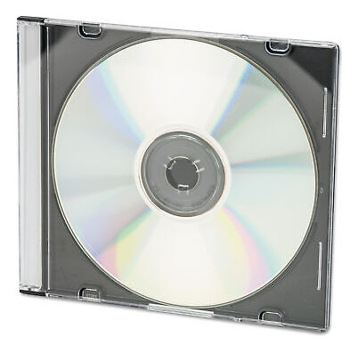 Innovera Cd/dvd Slim Jewel Cases Clear/black 100/pack Iv Vvc