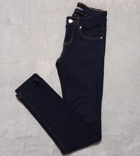 Calza Pantalón Alycrada Corte Jean Niña Talle Xs (14-16)