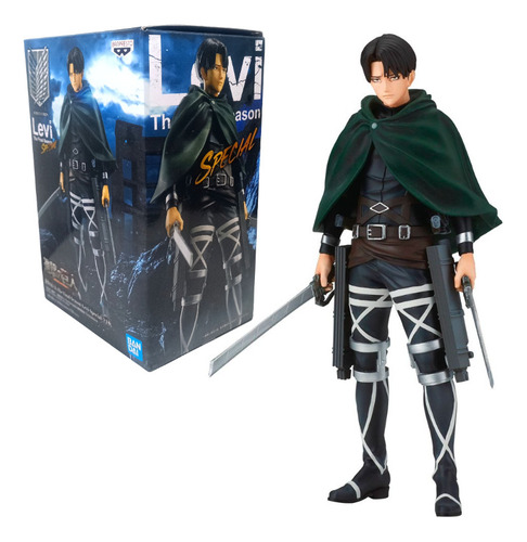 Imagen 1 de 6 de Figura Levi Attack On Titan The Final Season Levi Special