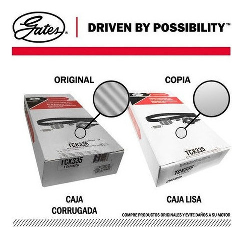 Kit Tiempo Ford Focus Zetch 2000/2005 Motor 2.0 Gates