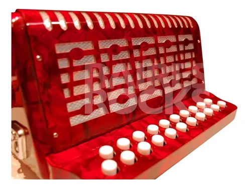 Acordeon Corelli 8 Bajos 21 Tonos Correa Y Estuche Nhc2108