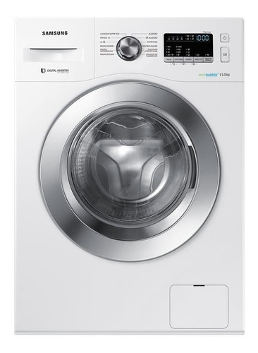 Máquina de lavar automática Samsung WW11J44530 branca 11kg 110 V