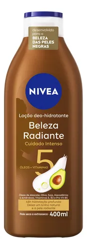 NIVEA Hidratante Desodorante Beleza Radiante Cuidado Intenso 400m...