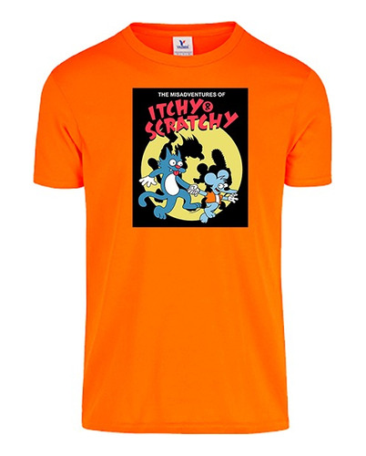 Playera Unisex Itchy And Scratchy