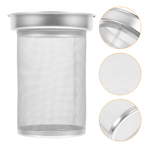 Juego De Filtros De Té De Acero Inoxidable Para Tetera De Me