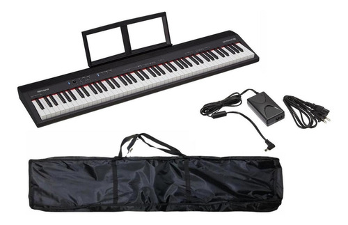 Piano Roland Go-88p 88 Teclas Bluetooth Portátil Con Funda