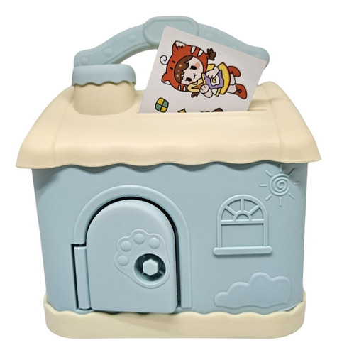 Caja De Ahorro Kawaii Con Pegatina - Pequeño