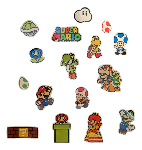 Stickers Mario Bros Miniatura