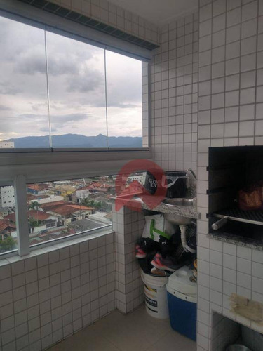 Imagem 5 de 13 de Apartamento Com 1 Dormitório À Venda, 47 M² Por R$ 299.000 - Vila Guilhermina - Praia Grande/sp - Ap3348
