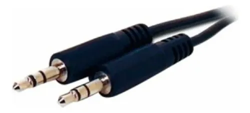 Cable De Audio Auxiliar 3.5mm Macho A Macho 50cm Calidad | Cuotas sin ...
