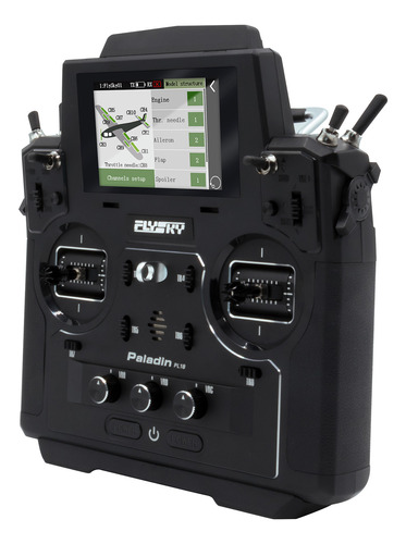 Control Remoto Con Vehículo Teledirigido Flysky Pl18 Paladin
