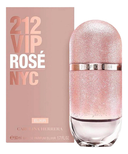 Perfume Carolina Herrera 212 Vip Rose Elixir 50ml