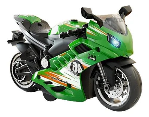 Green motorbike toy hotsell