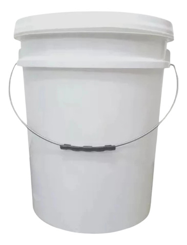 Kit 2 Baldes 20 Litros Com Tampa E Lacre - Branco