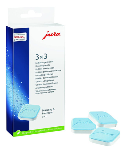 Jura Decalcifying Tablets (9 Tabletas)