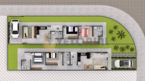Imagem 1 de 7 de Casa Com 2 Dormitórios À Venda, 62 M² Por R$ 280.000 - Balneário Dos Golfinhos - Caraguatatuba/sp - Ca0749