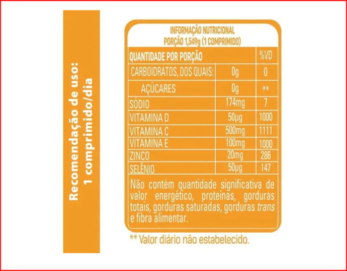 Addera + Imunidade 2.000ui 90 Comprimidos Revestido. Sem Sabor
