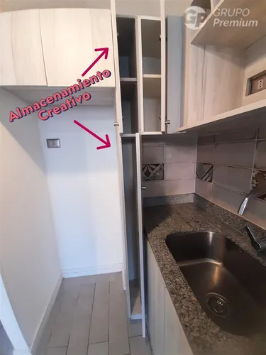 Departamento En Venta De 1 Dormitorio En Santiago