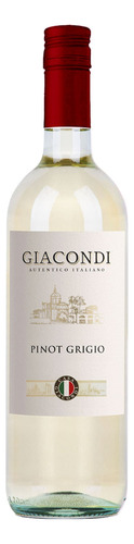 Oferta Kit Com 12 Vinho Giacondi Pinot Grigio Branco 750 Ml