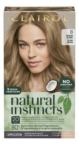 Clairol Natural Instincts - Tinte Semipermanente Para El Cab