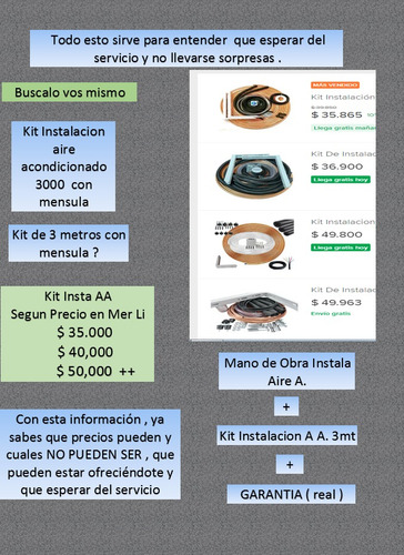 Imagen 4 de 10 de Instalación Instalador Split Aire Acondicionado Matriculado