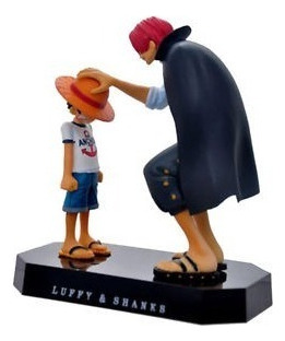 One Piece Luffy E Shanks Action Figure S/ Caixa