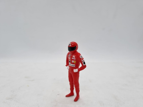 Niky Lauda Ferrari Campeon 1/32 Piloto Scalextric Figura
