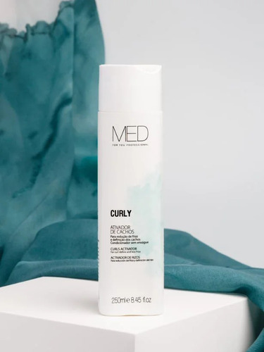 Ativador De Cachos Curly Med For You + Mini Shampoo E Cond