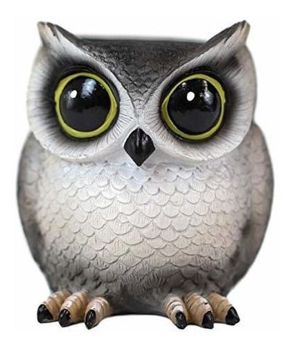 Ebros Tools Of Wisdom Whimsical   Horned Owl Owlet Pape...