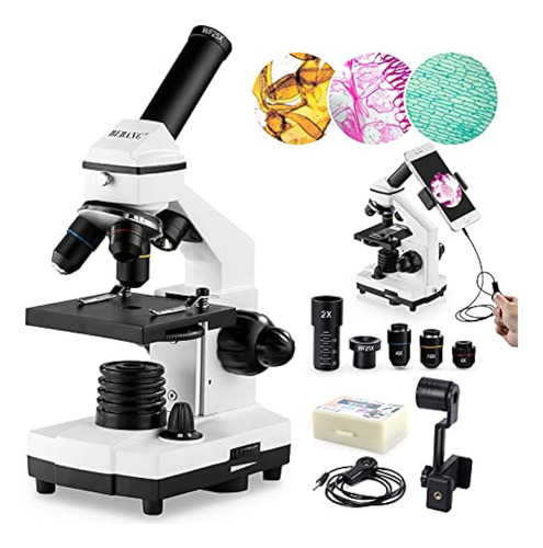Microscopio Para Adultos Y Niños, 100x-2000x