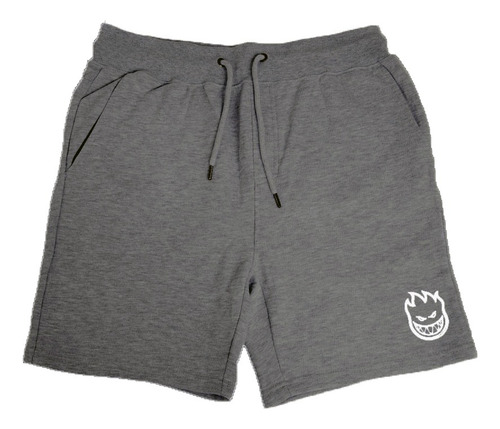 Short Spitfire Big Head Logo Gris Oscuro