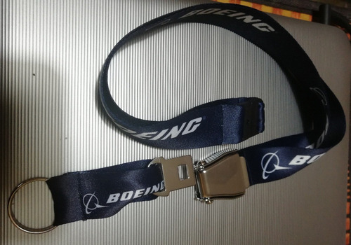 Lanyard Portagafete Boeing Rbfl