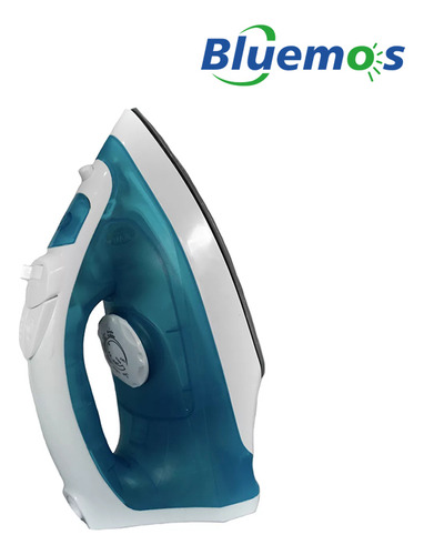 Plancha De Vapor Bluemos Irbd100 Electrica 1100w Color Azul Azul