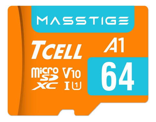 Tcell Masstige - Tarjeta De Memoria Microsdxc De 64 Gb Con .