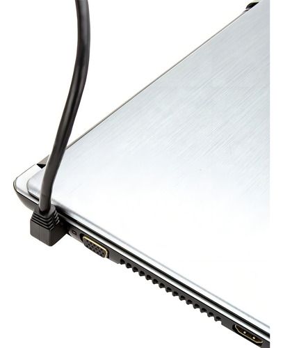 Cabo De Rede Cat6 Plug 90 Graus Para Cima - 50 Cm