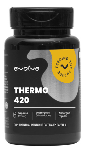 Thermo 420mg + Queima Gordura + Energia (60 Caps) - Evolve