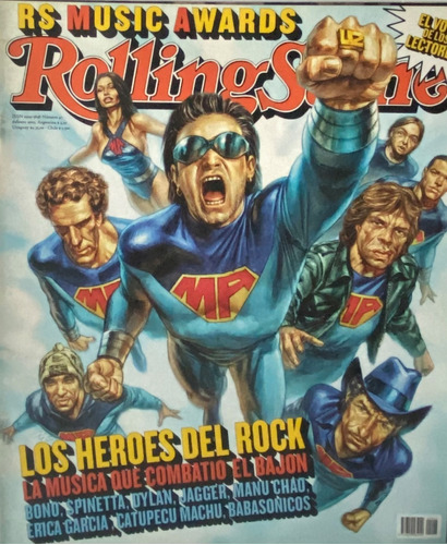 Rolling Stone Nº 47, 2002, Los Heroes Del Rock, Ex8