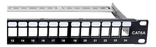 Patch Panel 24 Portas Descarregado Blindado Conect Pro